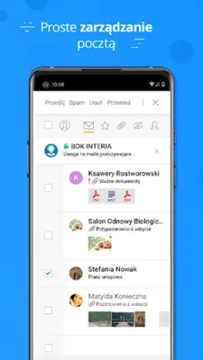 Poczta Interia android App screenshot 5